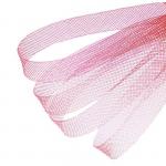 Регилин плоский, 20мм, 45±1м, цвет розовый