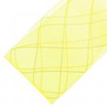 Регилин плоский клетка большая, 160мм, 25±1м, цвет жёлтый