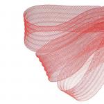 Регилин плоский гофрированный, 44мм, 20±1м, цвет красный