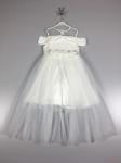 Нарядное платье для девочки (белое) TRP1869  Eray Kids