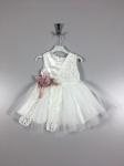 Нарядное платье для девочки (белое) TRP1793  Esila Kids