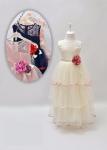 Нарядное платье для девочки (молочное) TRP1781  Eray Kids