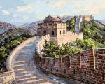 "Великая Китайская стена"  живопись на холсте 40*50см