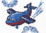 "Klart" набор для вышивания 8-057   "Веселый самолетик"