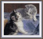 "Klart" набор для вышивания 8-036   "Друзья-котята"