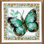 "Klart" набор для вышивания 5-056   "Бабочка салатная"