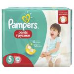 PAMPERS Подгузники-трусики Pants для мальчиков и девочек Junior (12-18 кг) Упаковка 28