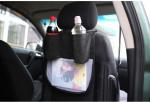 Органайзер на спинку сиденья авто, 2 кармана для бутылок/стаканов