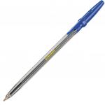 Ручка шариковая CORVINA 51, прозрачный корпус, 1 мм, синяя