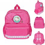 Рюкзак HELLO KITTY, детский, разм. 30 х 27 х 11 см, розовый, мягкая спинка, светоотр. элементы,