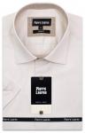 1259TSFK Приталенная мужская рубашка с коротким рукавом Slim Fit
