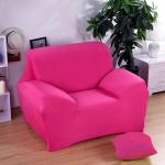 Чехол для мягкой мебели в детскую Collorista на кресло, наволочка 40х40 см в подарок, розовый