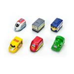 Bebelot набор инерционных игрушек "Железнодорожный транспорт" (5,5 см, 6 шт.)