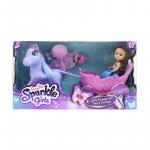 Sparkle Girlz Игровой набор "Принцесса в карете" (кукла 11,5 см, лошадь, карета, аксесс., в ассорт.)