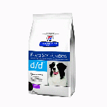 Хиллс PD d/d диетический корм с уткой и рисом для собак с пищевой аллергией 2 кг