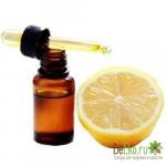 Лимонное эф. масло (стимулирует имунную систему, уход за кожей:освежает и очищает, облегчает кашел и грипп)
