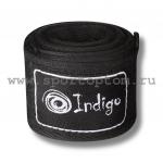 Бинт бокс INDIGO х/б+нейлон 3,0 м, 1115-3,0 черный