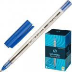 Ручка шариковая Schneider Tops 505 M синяя, 1,0 мм, прозрачный корпус, 150603