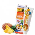 Детская зубная паста с ароматом ананаса Pororo Toothpaste For Kids Pineapple, 80 мл