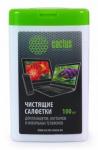 Салфетки Cactus CS-T1005 для планшетов и смартфонов малая туба 100 шт. влажных