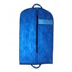 Чехол для одежды, с окном 120х60 см, цвет синий