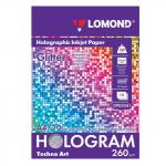 Дизайн-бумага LOMOND с голографическими эффектами (блеск), А4, 260 г/м2, 10 л, односторонняя 0903041