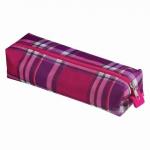 Пенал-косметичка BRAUBERG полиэстер, Шотландия, фиолетовый с розовым, 20*6*4 см, 226723