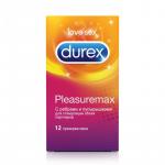 DUREX Pleasuremax (с ребрами и пупырышками) Презервативы №12