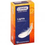 CONTEX Lights (особо тонкие) Презервативы №12