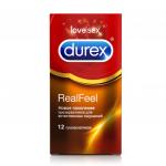 DUREX RealFeel (для естественных ощущений) Презервативы №12