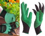 Садовые перчатки с когтями для сада Garden Genie Gloves