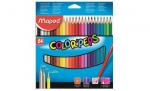 Цветные карандаши 24 цв. в картонном футляре