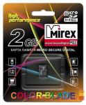 Флэш-карта MicroSDHC 2Gb class4 MIREX без адаптера