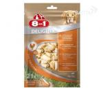 8in1 DELIGHTS XS косточки с куриным мясом для мелких собак 7,5 см 21 шт (пакет)