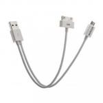USB кабель 3 в 1 на micro USB и Apple iPad/ iPhone/ iPod/ Samsung Galaxy Tab