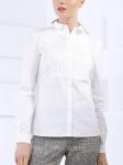 Блуза м. 1140660hc1601 блузочная ткань цв. Белоснежный