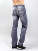 130565 джинсы мужские 09339/EUM, Black denim, w.grey