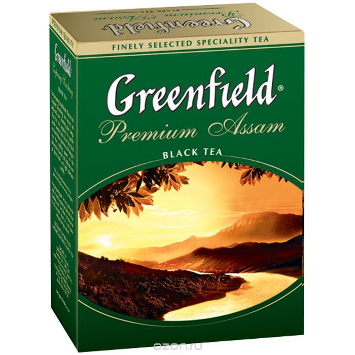 Виды чая greenfield. Чай Гринфилд Premium Assam. Чай Гринфилд премиум Ассам 100гр. Чай Гринфилд 100гр Мажид. Байховый чай Гринфилд.