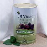 Оливки зеленые с косточкой в рассоле Olymp, жест.банка, 2.5 кг