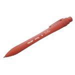 Ручка шариковая автоматическая SWAY красная, 1  мм., софттач,17657010319