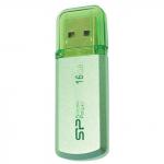 Флэш-диск 16GB SILICON POWER Helios 101 USB 2.0, зеленый, SP016GBUF2101V1N