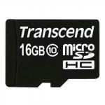 Карта памяти microSDHC 16GB TRANSCEND, 30 Мб/сек (class 10), TS16GUSDC10