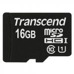 Карта памяти microSDHC 16GB TRANSCEND Premium 300x, UHS-I U1, 45 Мб/сек (class 10), TS16GUSDCU1