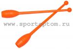 Булавы для худ. гимнастики 35 см У714 оранжевый