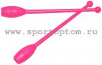Булавы для худ. гимнастики 45 см, цв. розовый У717 розовый