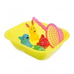 Набор для игры в ванне «Морские забавы», 6 предметов, цвета МИКС