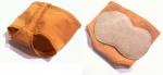 Защита стопы с кож. подошвой р. XL (полиам. 80%, лайкра 20%)
