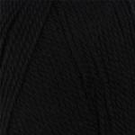 Пряжа 'Астра' 'MIX Wool/Полушерсть', 250 м/100 гр., 50% импортная полутонкая шерсть, 50% акрил (черный)
