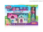 Dolly Toy Дом для куклы  "Летние краски" (55х33х5,5 см, кукла 27 см, мебель)