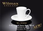 Кофейная пара 110 мл WILMAX фарфор     (6) (48)     WL-993054